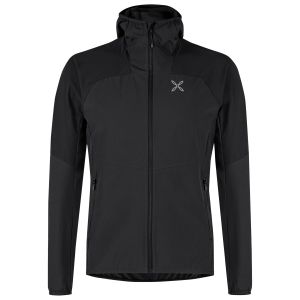 Prezzi Montura rise hooded jacket giacca softshell uomo (l, nero)