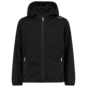 Prezzi Cmp girl\'s jacket fix hood light softshell giacca softshell bambini (128, nero)