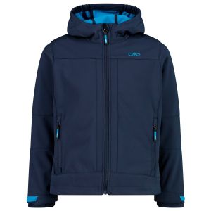 Prezzi Cmp boy\'s jacket fix hood softshell giacca softshell bambini (176, blu)