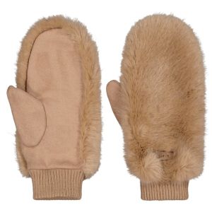 Prezzi Barts women\'s fur mitts guanti donna (one size, beige)