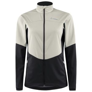 Prezzi Loffler women\'s jacket hyper cf windstopper light giacca softshell donna (44, nero/grigio)