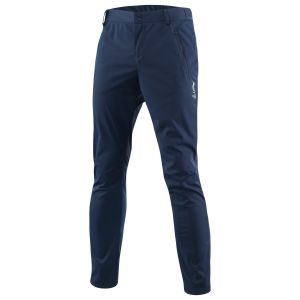 Prezzi Loffler pants elegance 2.0 windstopper light pantaloni sci di fondo uomo (56 - regular, blu)
