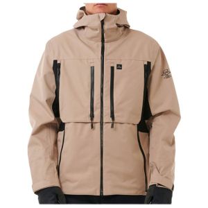 Prezzi Rip curl anti series ult 30k/40k jacket giacca da sci uomo (s, beige)